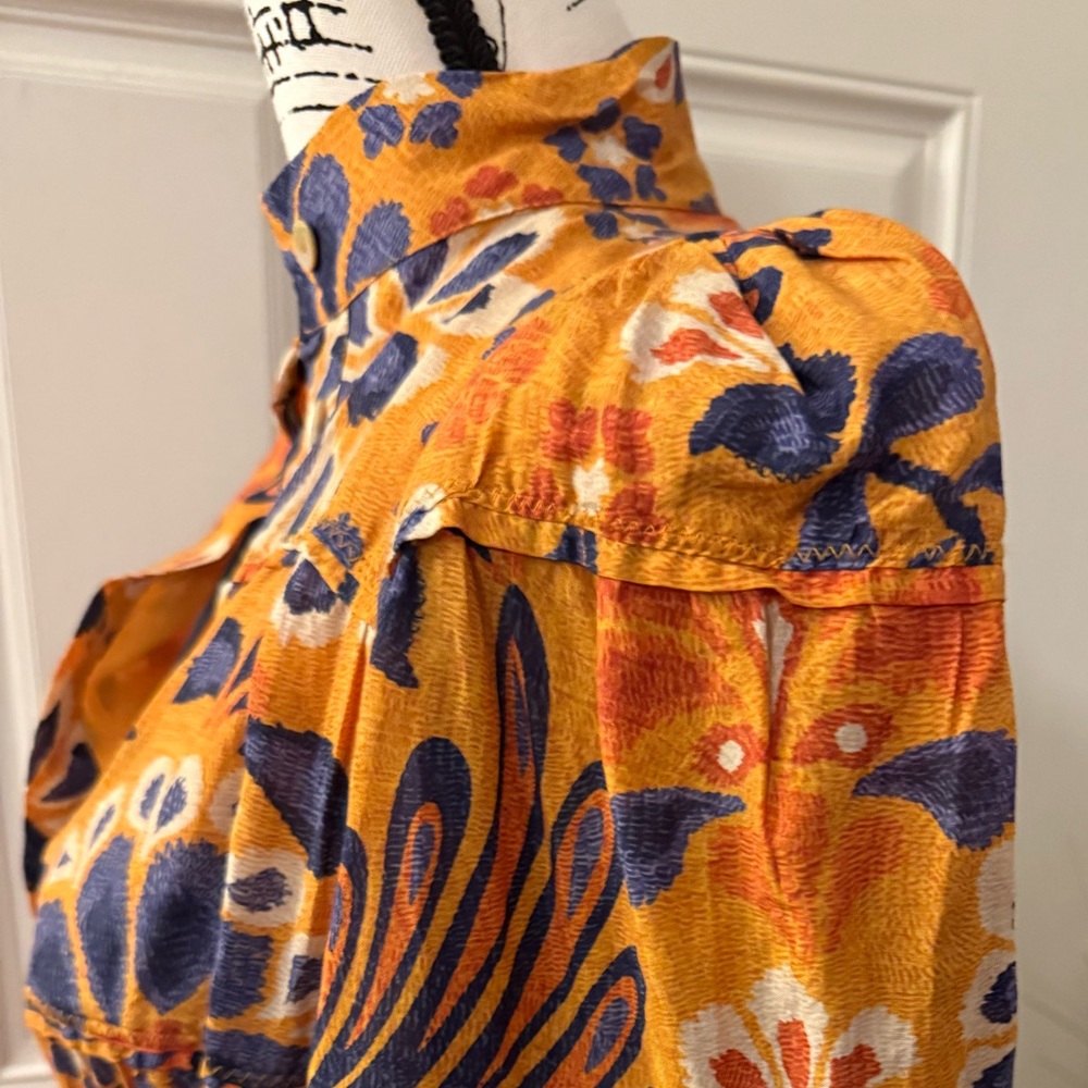 FARM Rio Floral Button-Down Dress - Picture 7 of 8